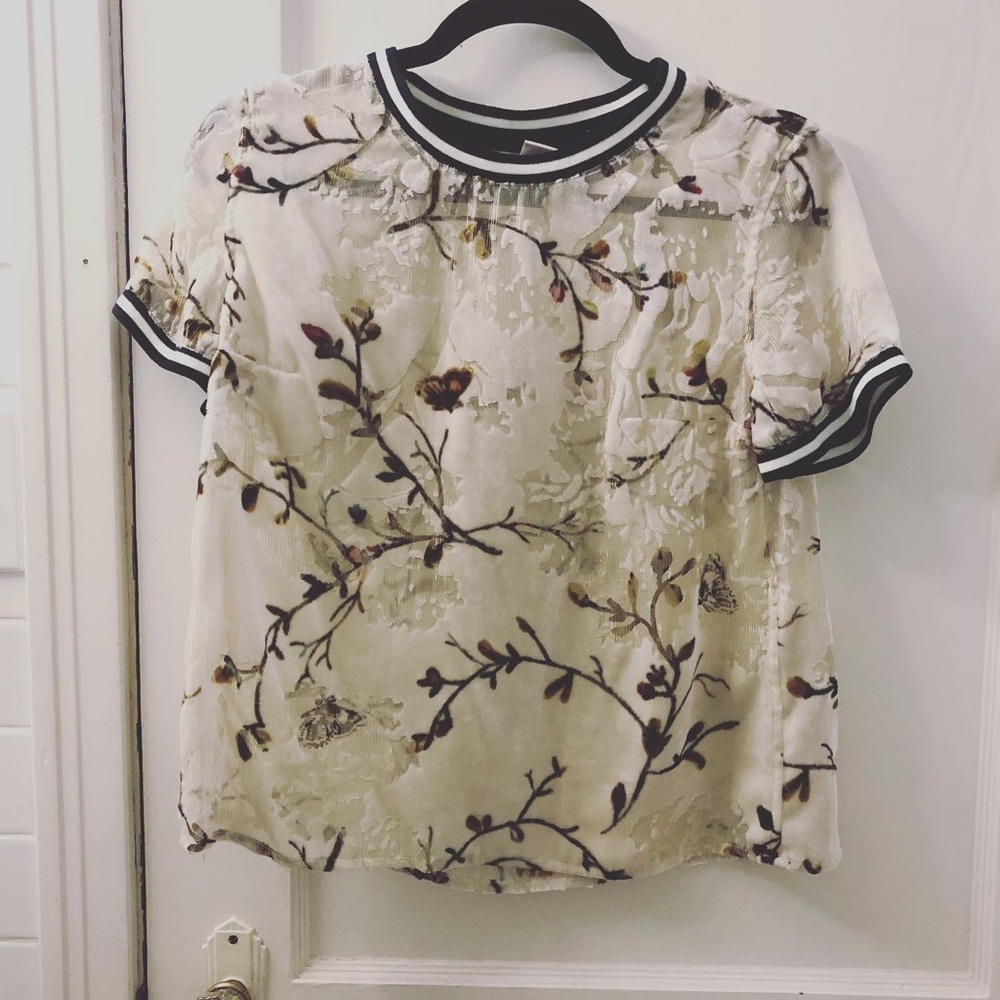 Floral Sweetheart Top
